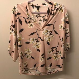 Light pink floral top